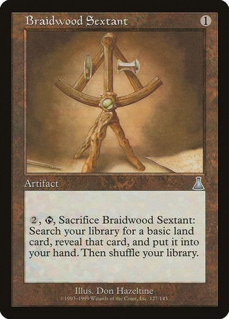 Braidwood Sextant [Urza's Destiny] | Exor Games Bridgewater