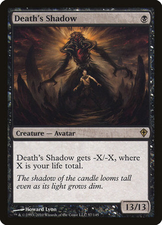 Death's Shadow [Worldwake] | Exor Games Bridgewater