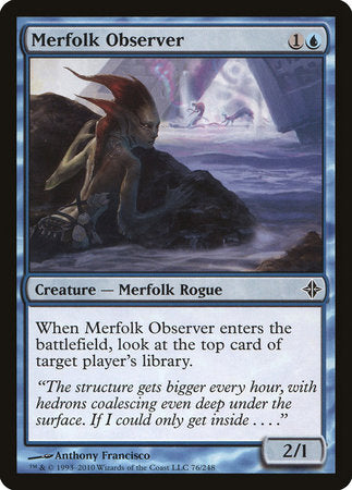 Merfolk Observer [Rise of the Eldrazi] | Exor Games Bridgewater