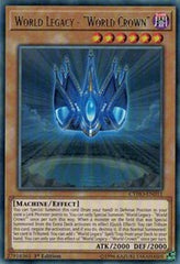 World Legacy - "World Crown" [CYHO-EN011] Rare | Exor Games Bridgewater