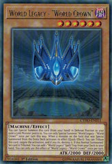World Legacy - "World Crown" [CYHO-EN011] Rare | Exor Games Bridgewater
