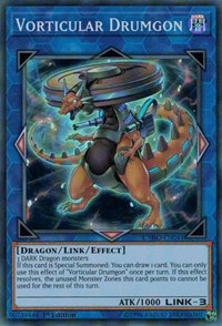 Vorticular Drumgon [CYHO-EN041] Super Rare | Exor Games Bridgewater