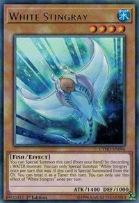 White Stingray [CYHO-EN096] Rare | Exor Games Bridgewater