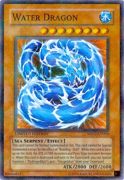 Water Dragon [MF02-EN004] Rare | Exor Games Bridgewater