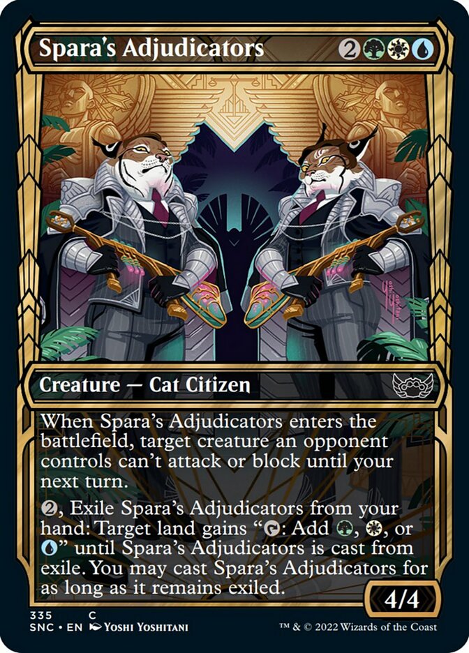 Spara's Adjudicators (Showcase Golden Age) [Streets of New Capenna] | Exor Games Bridgewater