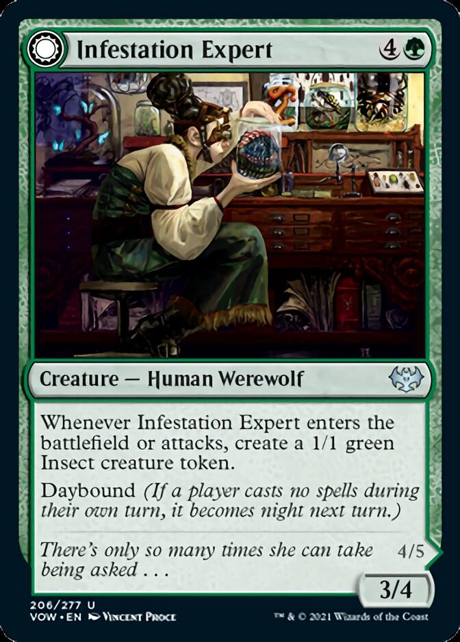 Infestation Expert // Infested Werewolf [Innistrad: Crimson Vow] | Exor Games Bridgewater