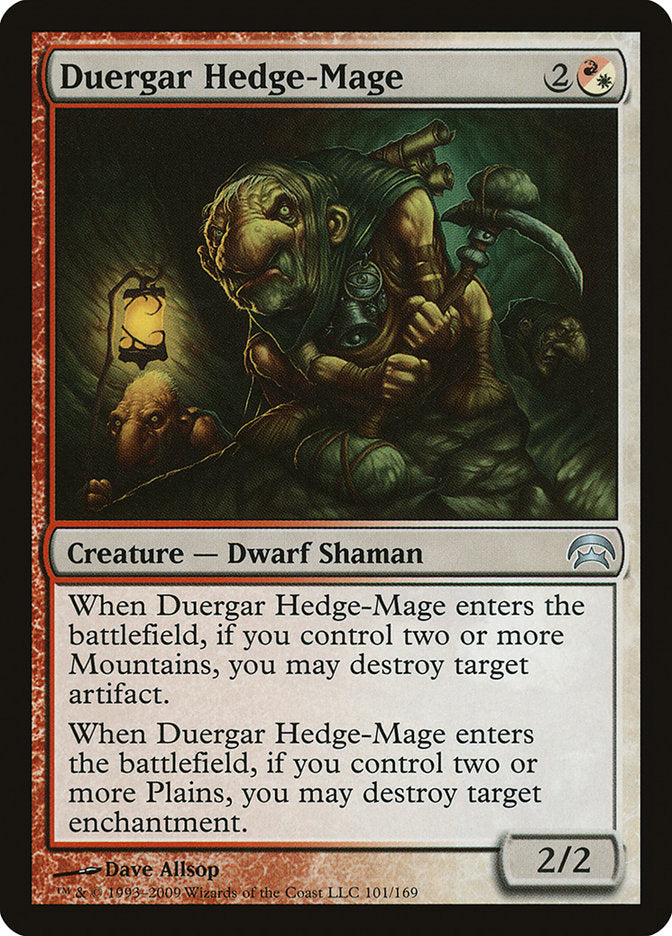 Duergar Hedge-Mage [Planechase] | Exor Games Bridgewater