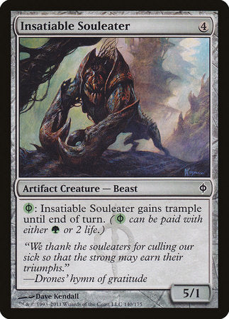 Insatiable Souleater [New Phyrexia] | Exor Games Bridgewater