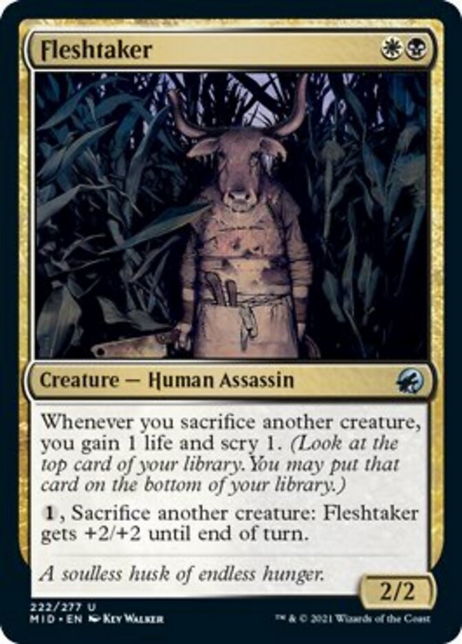 Fleshtaker [Innistrad: Midnight Hunt] | Exor Games Bridgewater