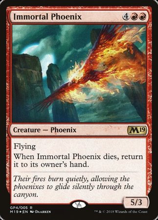 Immortal Phoenix (2018 Gift Pack) [M19 Gift Pack] | Exor Games Bridgewater