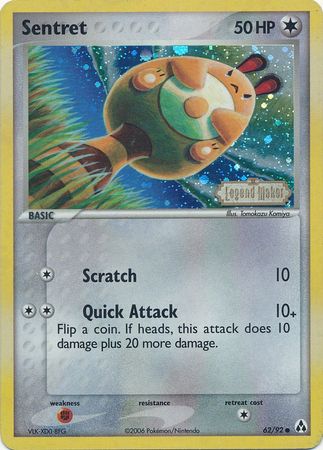 Sentret (62/92) (Stamped) [EX: Legend Maker] | Exor Games Bridgewater