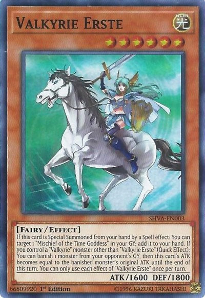 Valkyrie Erste [SHVA-EN003] Super Rare | Exor Games Bridgewater