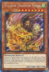 Yellow Dragon Ninja [SHVA-EN013] Secret Rare | Exor Games Bridgewater