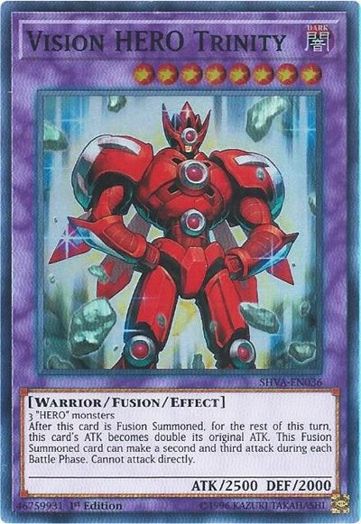 Vision HERO Trinity [SHVA-EN036] Super Rare | Exor Games Bridgewater