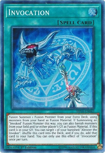 Invocation [SHVA-EN043] Super Rare | Exor Games Bridgewater