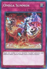 Omega Summon [SHVA-EN044] Super Rare | Exor Games Bridgewater