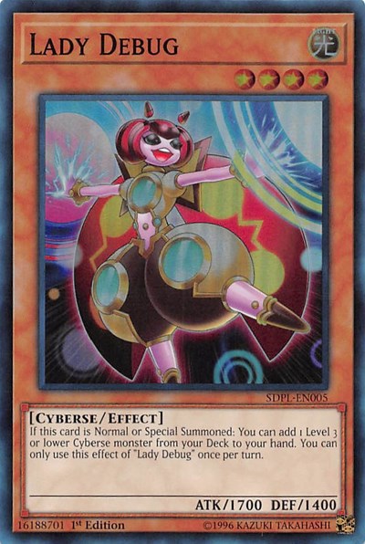 Lady Debug [SDPL-EN005] Super Rare | Exor Games Bridgewater
