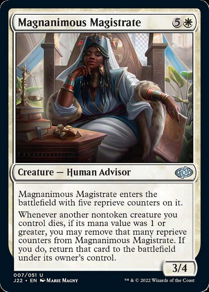 Magnanimous Magistrate [Jumpstart 2022] | Exor Games Bridgewater