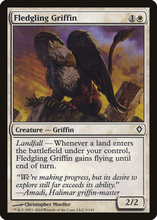 Fledgling Griffin [Worldwake] | Exor Games Bridgewater