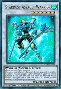 Stardust Assault Warrior [CT15-EN008] Ultra Rare | Exor Games Bridgewater