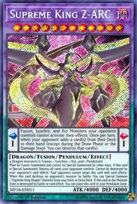 Supreme King Z-ARC [MP18-EN011] Secret Rare | Exor Games Bridgewater