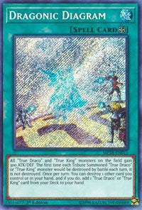 Dragonic Diagram [MP18-EN015] Secret Rare | Exor Games Bridgewater