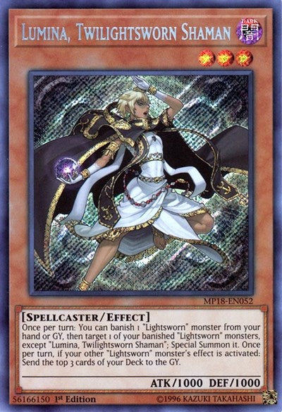 Lumina, Twilightsworn Shaman [MP18-EN052] Secret Rare | Exor Games Bridgewater