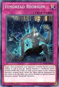 Vendread Reorigin [MP18-EN090] Secret Rare | Exor Games Bridgewater