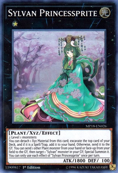 Sylvan Princessprite [MP18-EN026] Super Rare | Exor Games Bridgewater