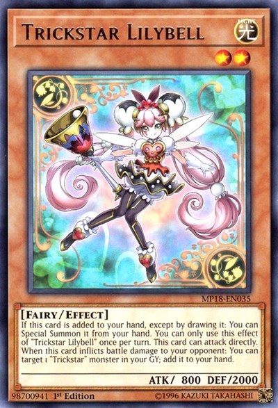 Trickstar Lilybell [MP18-EN035] Rare | Exor Games Bridgewater