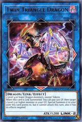 Twin Triangle Dragon [MP18-EN134] Rare | Exor Games Bridgewater