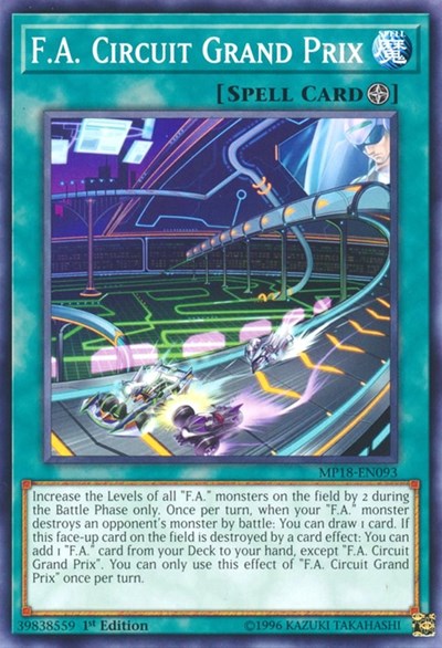 F.A. Circuit Grand Prix [MP18-EN093] Common | Exor Games Bridgewater
