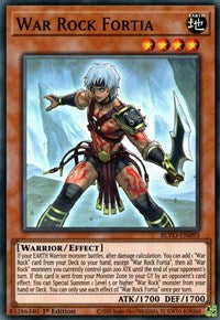 War Rock Fortia [BLVO-EN093] Super Rare | Exor Games Bridgewater