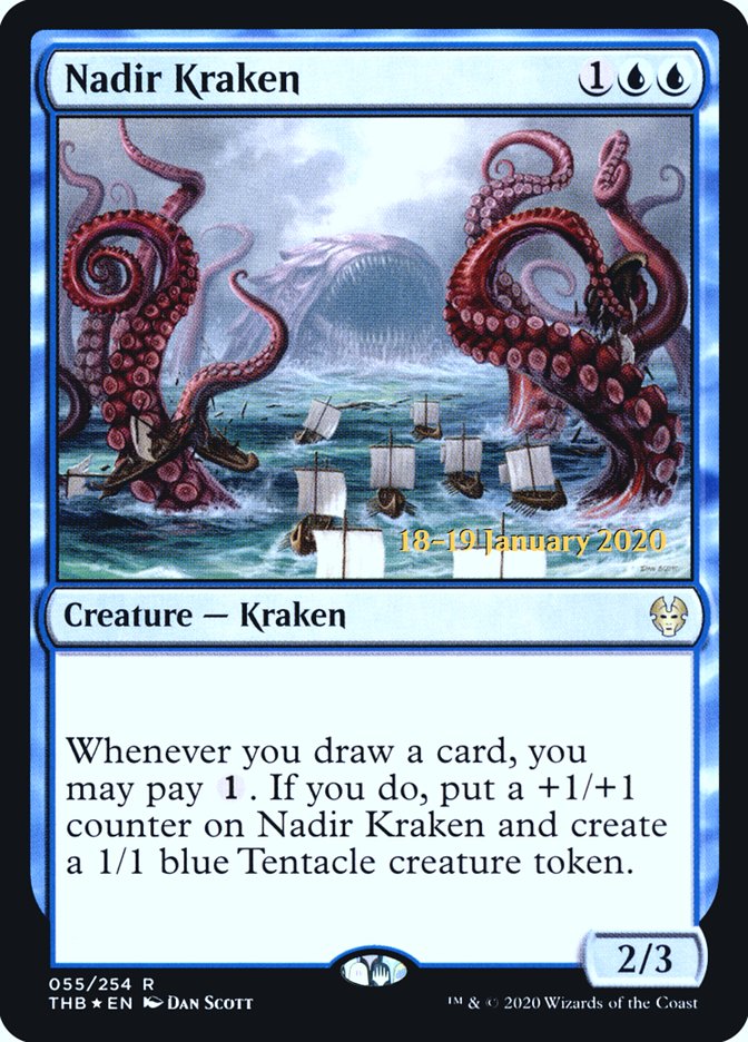 Nadir Kraken [Theros Beyond Death Prerelease Promos] | Exor Games Bridgewater