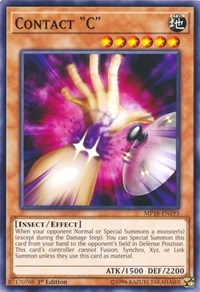 Contact "C" [MP18-EN195] Common | Exor Games Bridgewater