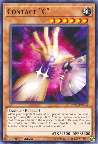 Contact "C" [MP18-EN195] Common | Exor Games Bridgewater