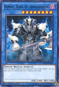 Demise, King of Armageddon [MP18-EN232] Common | Exor Games Bridgewater