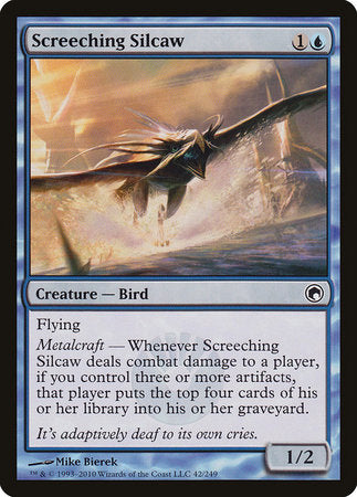 Screeching Silcaw [Scars of Mirrodin] | Exor Games Bridgewater