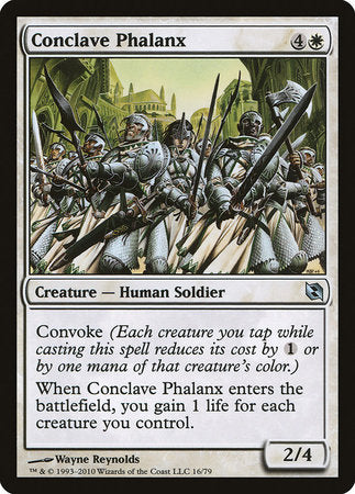 Conclave Phalanx [Duel Decks: Elspeth vs. Tezzeret] | Exor Games Bridgewater