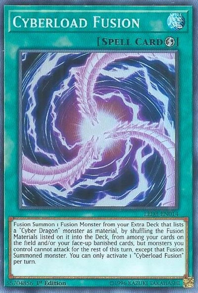 Cyberload Fusion [LED3-EN014] Super Rare | Exor Games Bridgewater