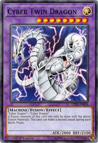 Cyber Twin Dragon [LED3-EN018] Common | Exor Games Bridgewater