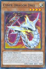 Cyber Dragon Drei [LED3-EN020] Common | Exor Games Bridgewater