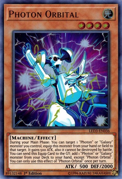 Photon Orbital [LED3-EN036] Ultra Rare | Exor Games Bridgewater