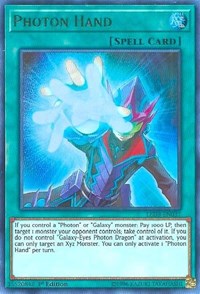 Photon Hand [LED3-EN037] Ultra Rare | Exor Games Bridgewater