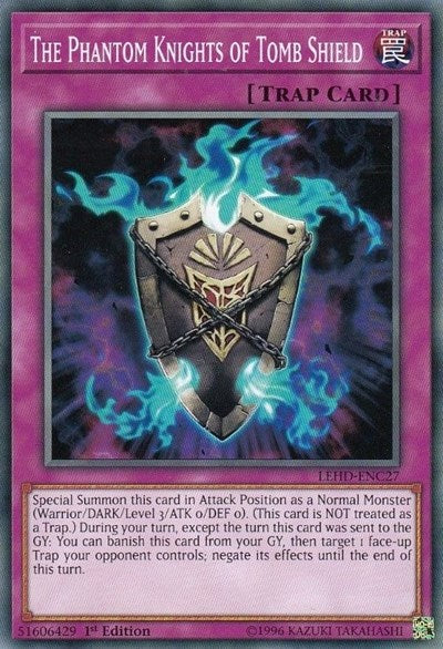The Phantom Knights of Tomb Shield [LEHD-ENC27] Common | Exor Games Bridgewater