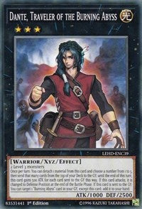 Dante, Traveler of the Burning Abyss [LEHD-ENC39] Common | Exor Games Bridgewater