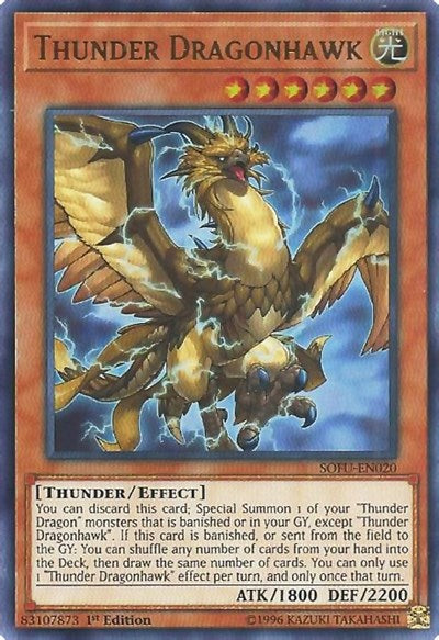 Thunder Dragonhawk [SOFU-EN020] Ultra Rare | Exor Games Bridgewater