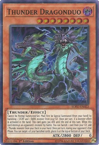 Thunder Dragonduo [SOFU-EN022] Super Rare | Exor Games Bridgewater