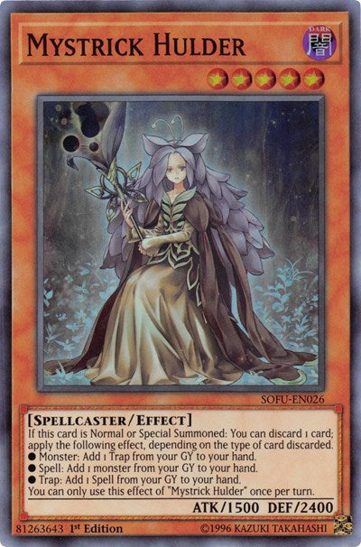 Mystrick Hulder [SOFU-EN026] Super Rare | Exor Games Bridgewater