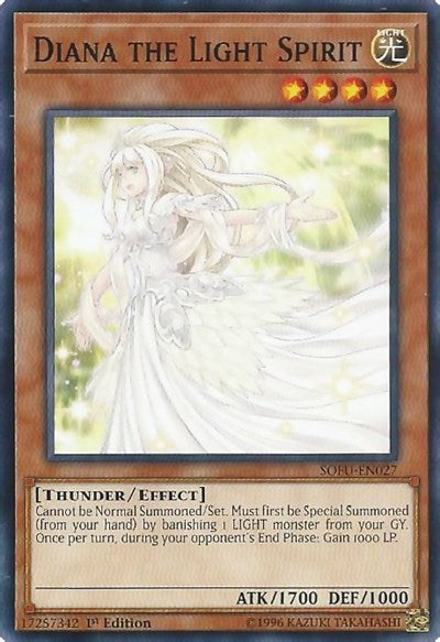 Diana the Light Spirit [SOFU-EN027] Common | Exor Games Bridgewater